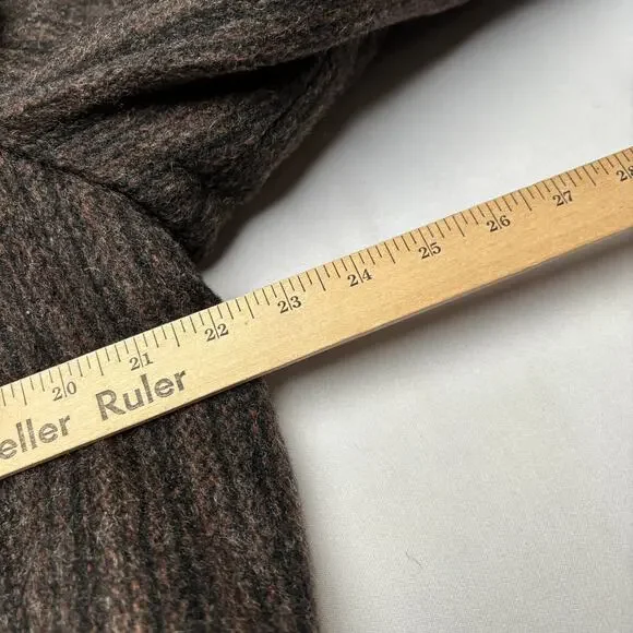 Vintage 50s Hall American Wool Coat Jacket Robert Hall Salt & Pepper Stripe M/L